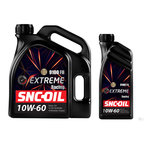 SNC OIL 9100 FH Extreme Racing 10W-60 4+1 Litre