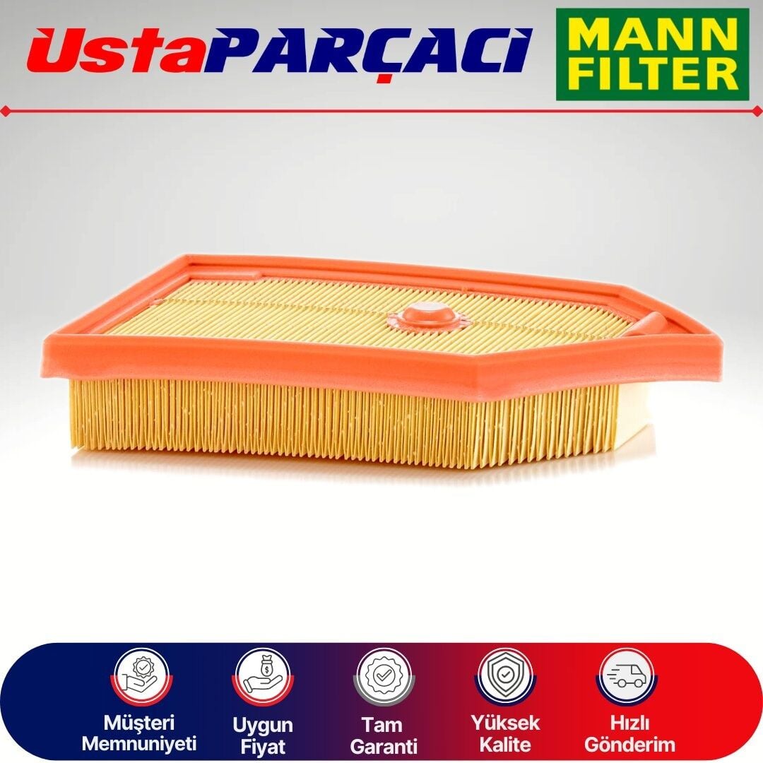 Mann-Filter Ford Courier 1.0 Ecoboost Benzinli Hava Filtresi 2024-2025 C26040 2380393