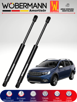 Wöbermann Dacia Logan MCV Bagaj Amortisörü Takım Sağ-Sol 2013-Sonrası