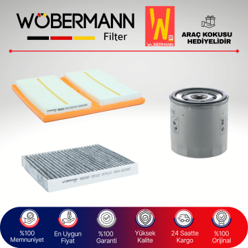 Wöbermann Seat Arona 1.0 Tsi Filtre Bakım Seti 2017-2021 3KP CHZ-DKJ-DBY