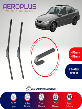 Aeroplus Opel Vectra B 1995-2003 Muz Silecek Takımı