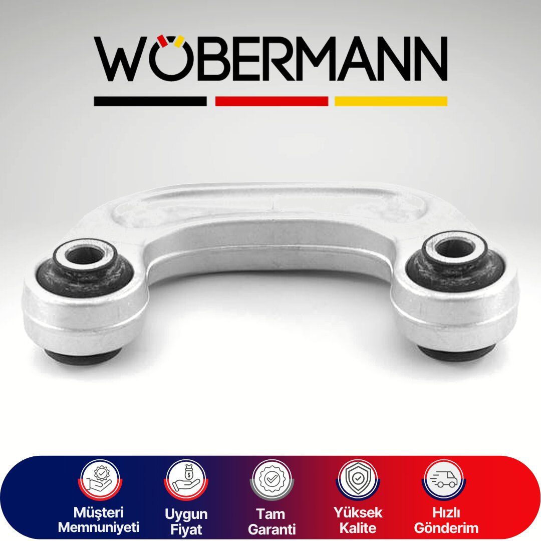 Wöbermann Audi A6 4F2-4Fh-4F5 -A8 4E Rot Z Rot 2 Adet 4E0411317C