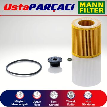Mann-Filter Bmw 5 Serisi E60 5.25i N52 N53 Benzinli Yağ Filtresi 2006-2010 HU816X 11427566327