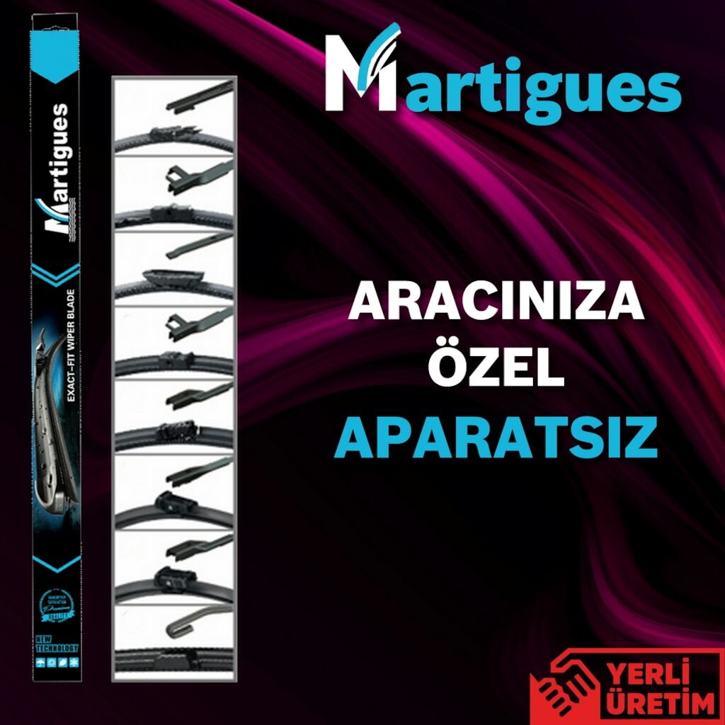 Martigues Chevrolet Volt 2011-2014 Muz Silecek Takımı