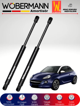 Wöbermann Opel Adam Bagaj Amortisörü Takım Sağ-Sol 2013-Sonrası