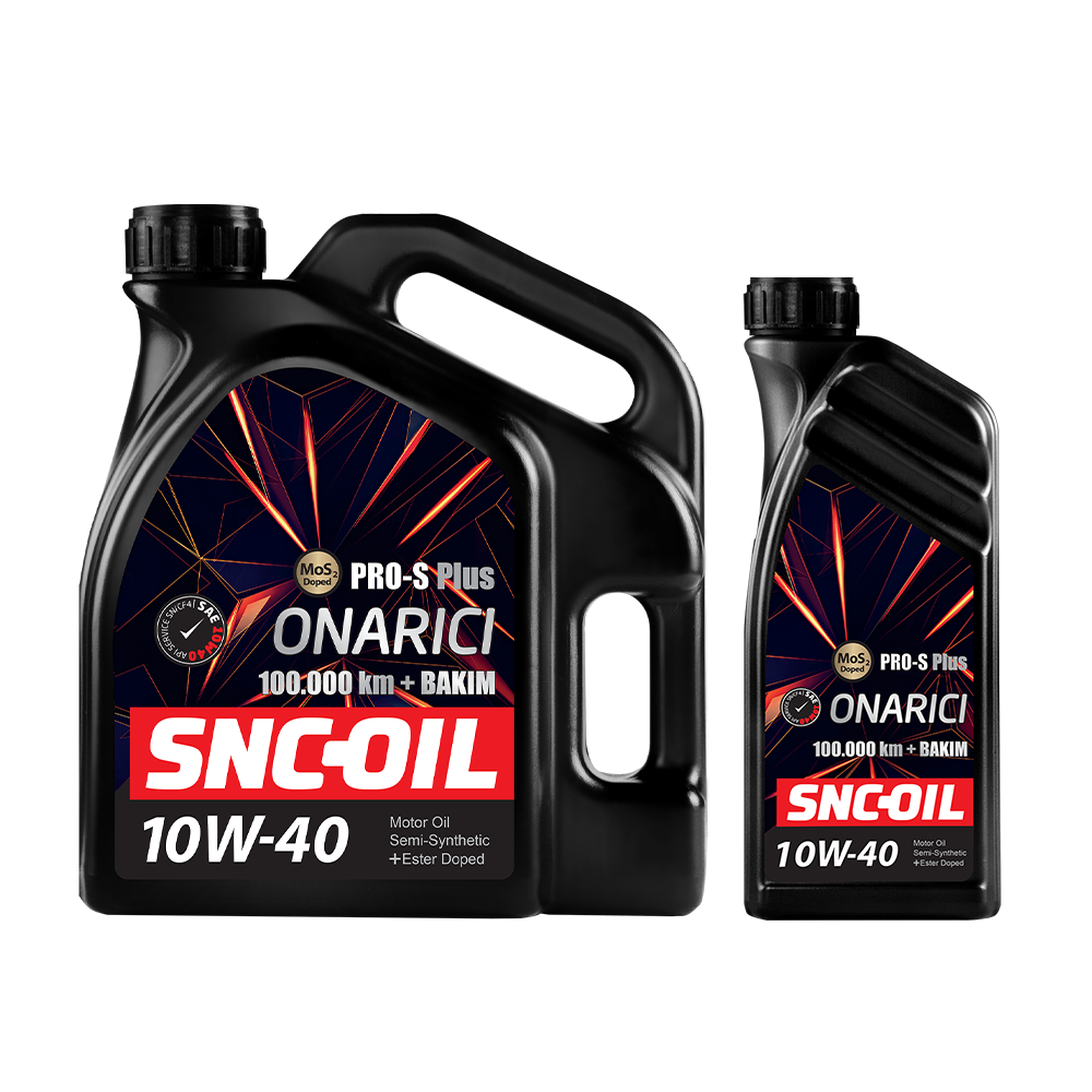Snc Oil 100.000 Km + Bakım Pro-S Plus Onarıcı 10W-40 Motor Yağı 4+1 Litre