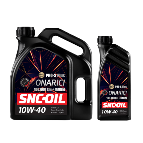 Snc Oil 100.000 Km + Bakım Pro-S Plus Onarıcı 10W-40 Motor Yağı 4+1 Litre
