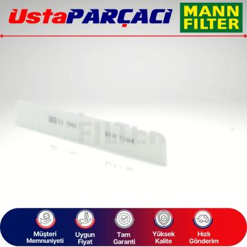 Mann-Filter Citroen C3 Picasso Standart Polen Filtresi 2009-2013 CU2940 6447KL