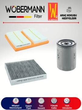 Wöbermann Seat Leon 1.0 Tsi Filtre Bakım Seti 2017-2021 3KP CHZ
