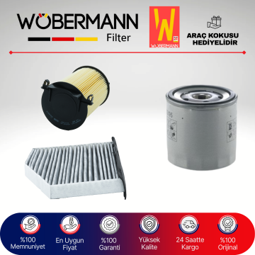 Wöbermann Seat Leon 1.2 Tsi Filtre Bakım Seti 2011-2012 3KP CBZ