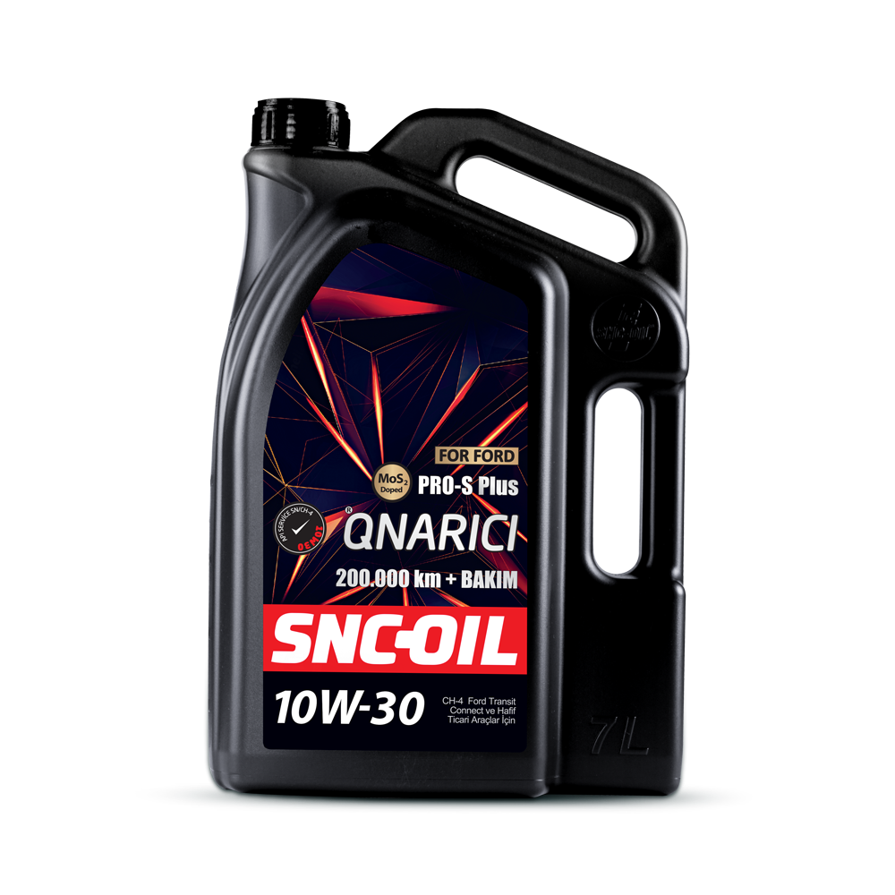 Snc Oil 200.000 + Bakım Pro-S Plus Onarıcı 10W-30 Motor Yağı 7 Litre CH-4 FORD