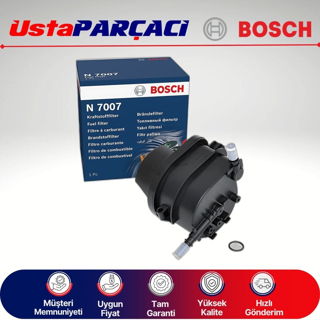 Bosch Citroen C1 1.4 Hdi Yakıt Filtresi 2007-2010 0450907007 1148119