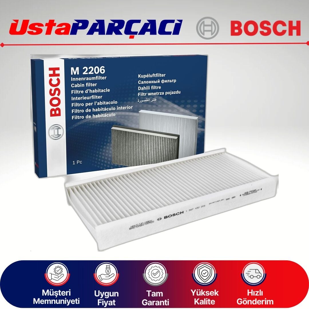 Bosch Standart Polen Filtresi 1987432206