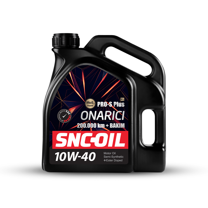 Snc Oil 200.000 Km + Bakım Pro-S Plus XL Onarıcı 10W-40 Motor Yağı 4 Litre