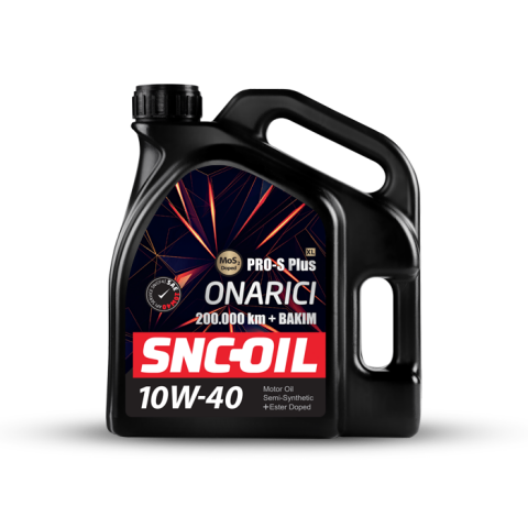 Snc Oil 200.000 Km + Bakım Pro-S Plus XL Onarıcı 10W-40 Motor Yağı 4 Litre