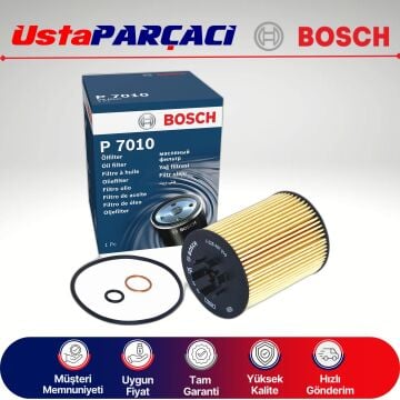 Bosch Bmw 7 Serisi E65 7 45İ Benzinli Yağ Filtresi 2002-2005 F026407010 P7010 11427506677