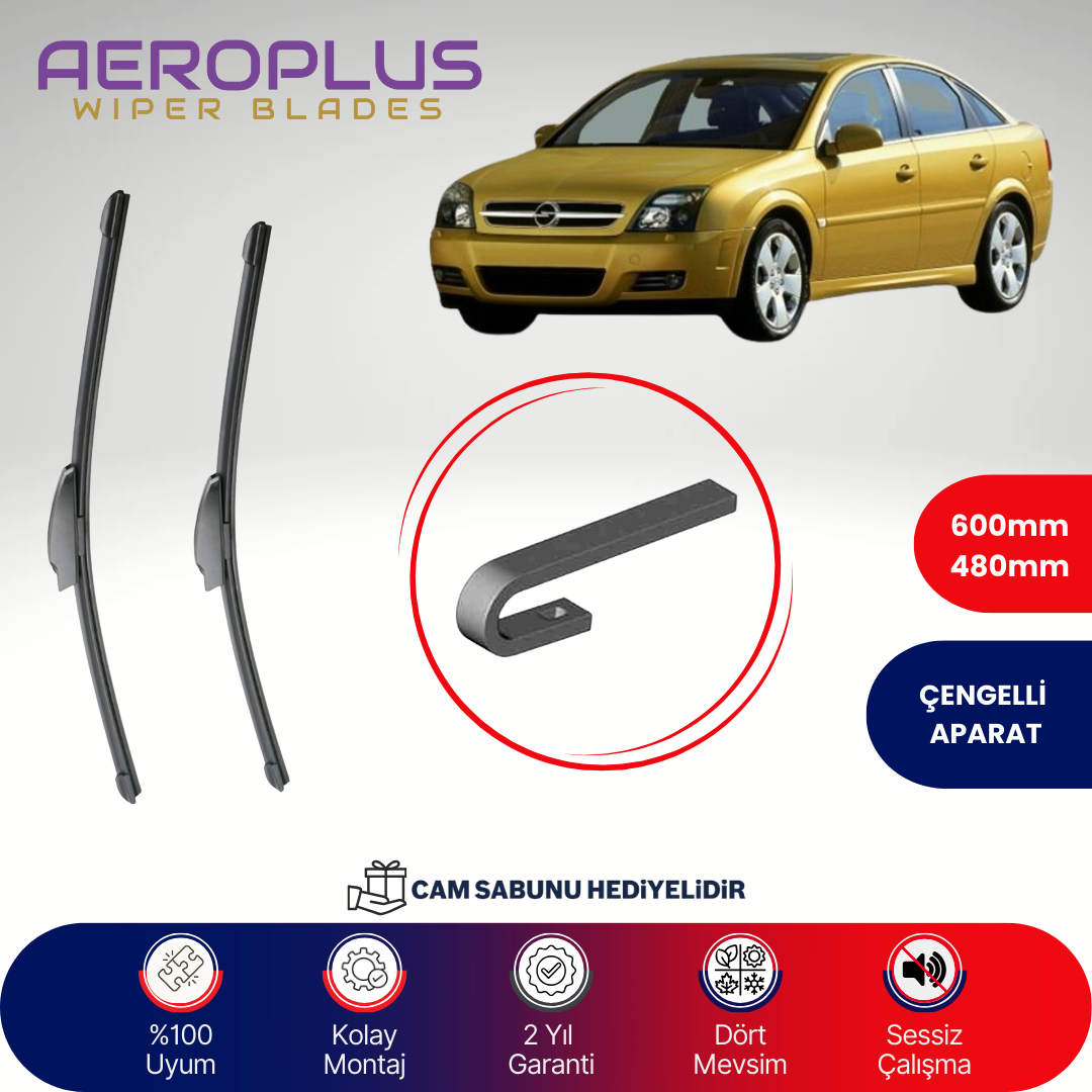 Aeroplus Opel Vectra C 2001-2008 Muz Silecek Takımı