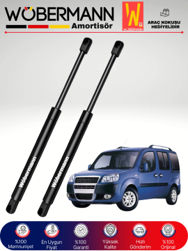 Wöbermann Fiat Doblo Bagaj Amortisörü Takım Sağ-Sol 2001-2009