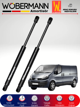 Wöbermann Renault Trafic Bagaj Amortisörü Takım Sağ-Sol 2001-2014