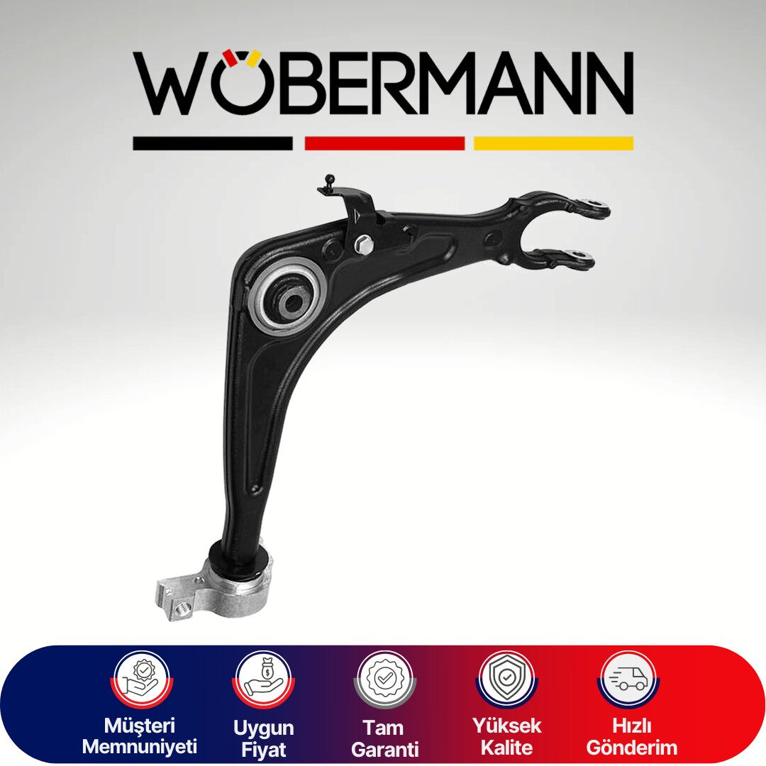 Wöbermann Peugeot 407-2004-2011-Citroen-C5 Rc-2004-2008-Citroen-C6-2005-2012 Salıncak Rotilsiz Ön Sağ Alt 3521.S4