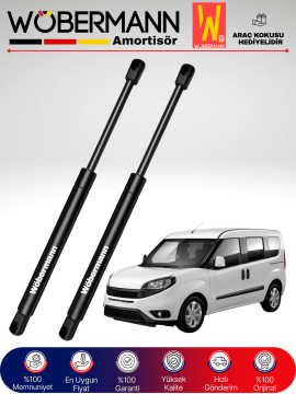 Wöbermann Fiat Doblo III 3 Bagaj Amortisörü Takım Sağ-Sol 2010-Sonrası