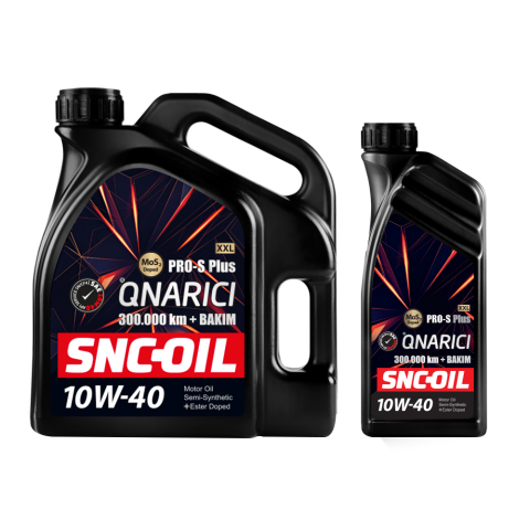 Snc Oil 300.000 Km + Bakım Pro-S Plus XXL Onarıcı 10W-40 Motor Yağı 4+1 Litre