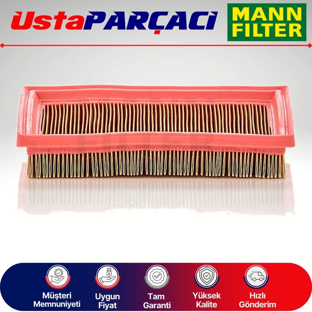 Mann-Filter Ford Fiesta 1.6 Hava Filtresi 2002-2008 C2244 2S619601CA