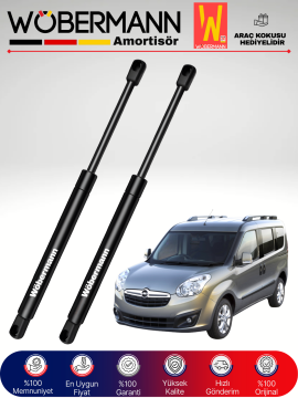 Wöbermann Opel Combo Combi/Tour X12 Bagaj Amortisörü Takım Sağ-Sol