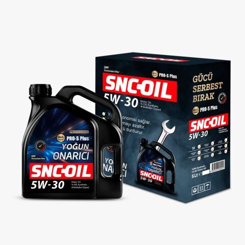 Snc Oil Pro-S Plus Yoğun Onarıcı DPF Professional 5W-30 Motor Yağı 5 Litre