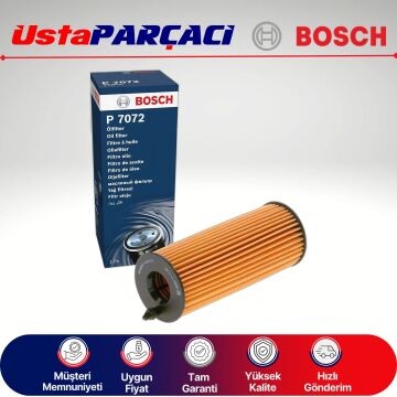 Bosch Bmw X1 E84 23D Dizel Yağ Filtresi 2010-2015 F026407072 P7072 11427805707