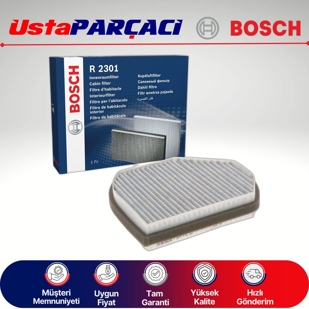 Bosch Karbonlu Polen Filtresi 1987432301