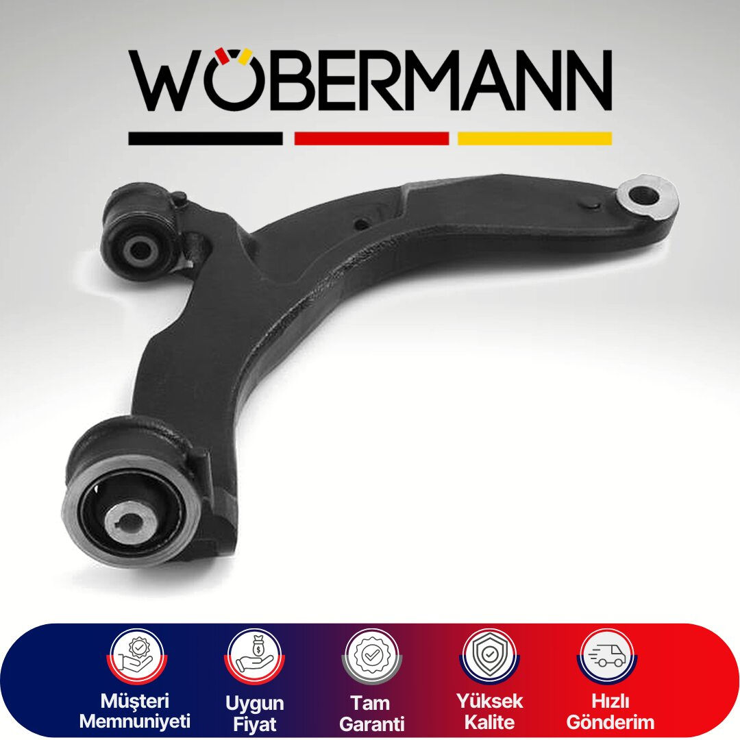 Wöbermann VW Transporter T5-Facelift-2011-2016- Salıncak Rotilsiz Ön Sağ Alt 7E0407152B