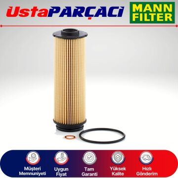 Mann-Filter Bmw 6 Serisi Gt G32 6.40i Benzinli Yağ Filtresi 2017-2024 HU6022Z 11428583898