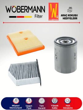Wöbermann VW Jetta 1.2 Tsi Filtre Bakım Seti 2015-2018 3KP CYV