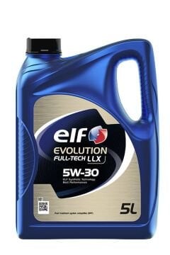 ELF Evolution LLX 5W-30 DPF'li Tam Sentetik Motor Yağı 5 Litre BMW Mercedes VW