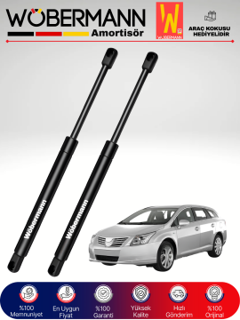 Wöbermann Toyota Avensis SW T25 Bagaj Amortisörü Takım Sağ-Sol 2009-Sonrası
