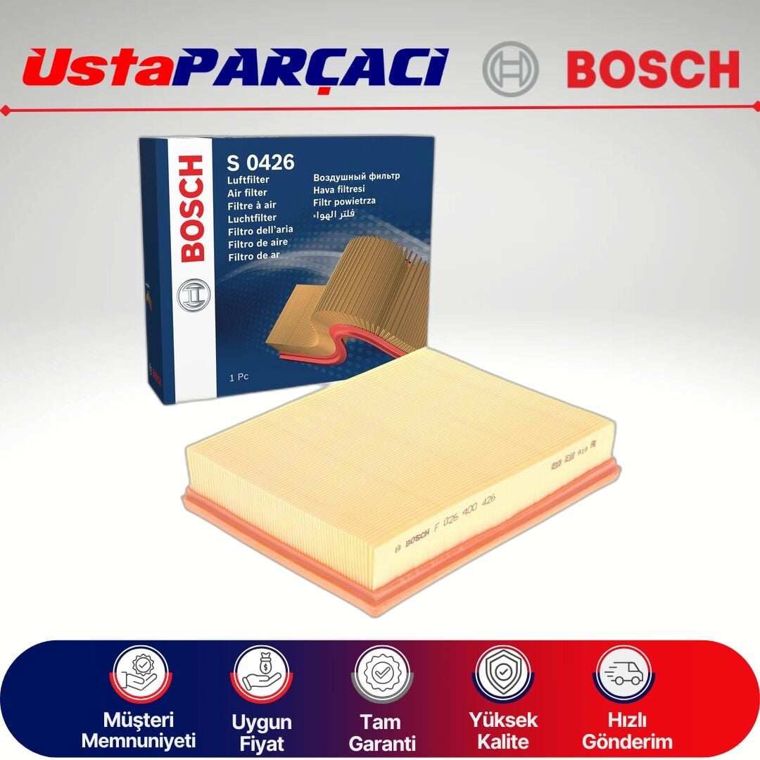 Bosch Hava Filtresi F026400426 S0426 A0000900700