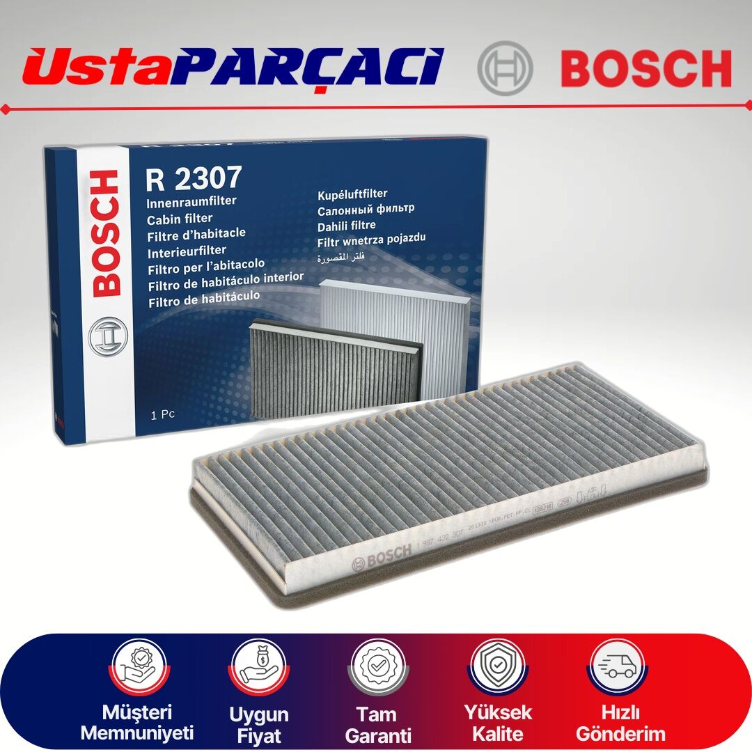 Bosch Karbonlu Polen Filtresi 1987432307