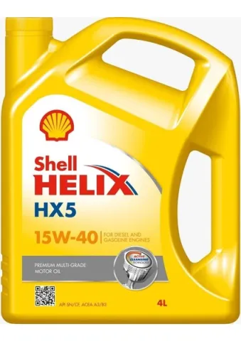Shell Helix HX5 15W-40 Motor Yağı 4 L