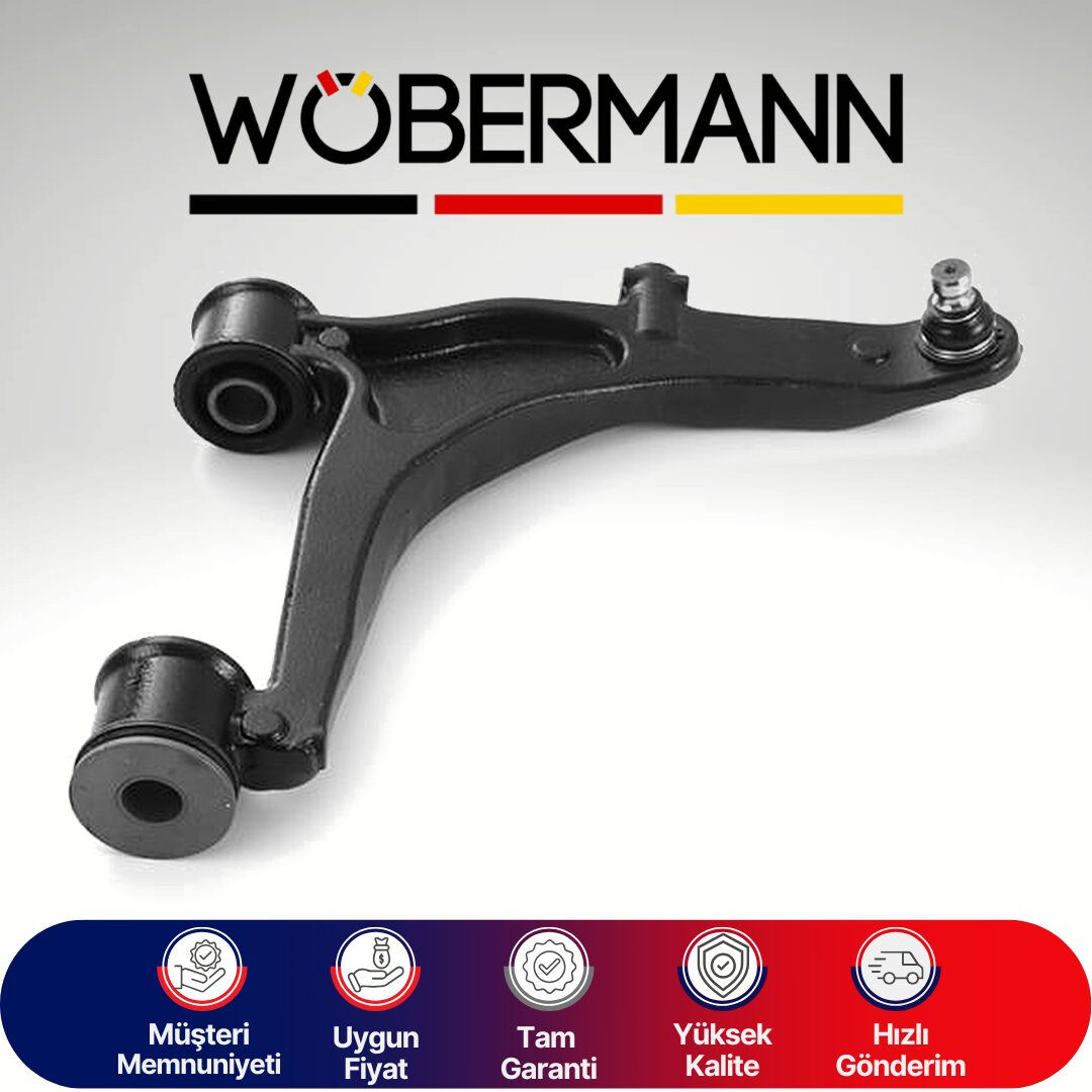 Wöbermann 24 Mm Renault Master 2 2001-2006 Opel Movano A 2001-2006 Salıncak Sağ Alt Komple 8200750274