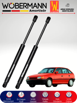 Wöbermann Opel Astra F Classic HB Bagaj Amortisörü Takım Sağ-Sol 1992-1998