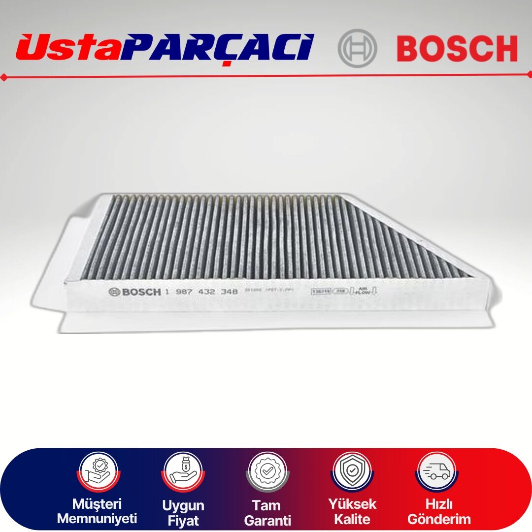 Bosch Karbonlu Polen Filtresi 1987432348