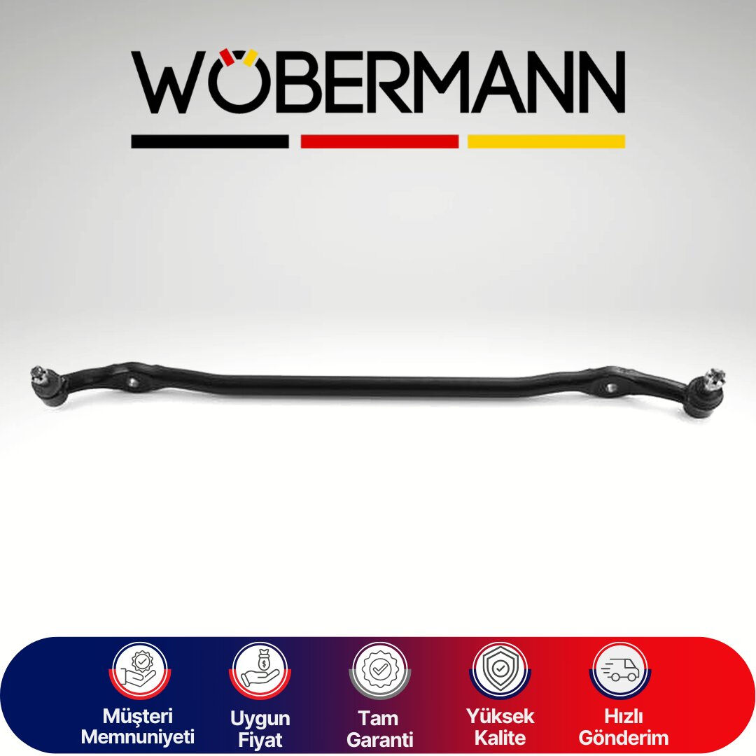Wöbermann Toyota Hilux 2,4L 2L-T Ln85 4x2 1990-1997 Rot Orta 4545039165