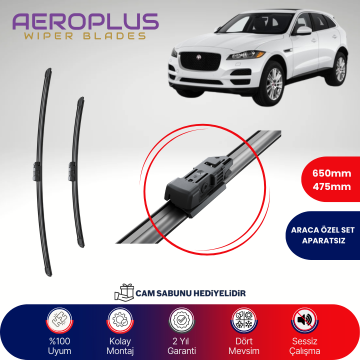 Aeroplus Jaguar F-Pace 2016-2024 Muz Silecek Takımı
