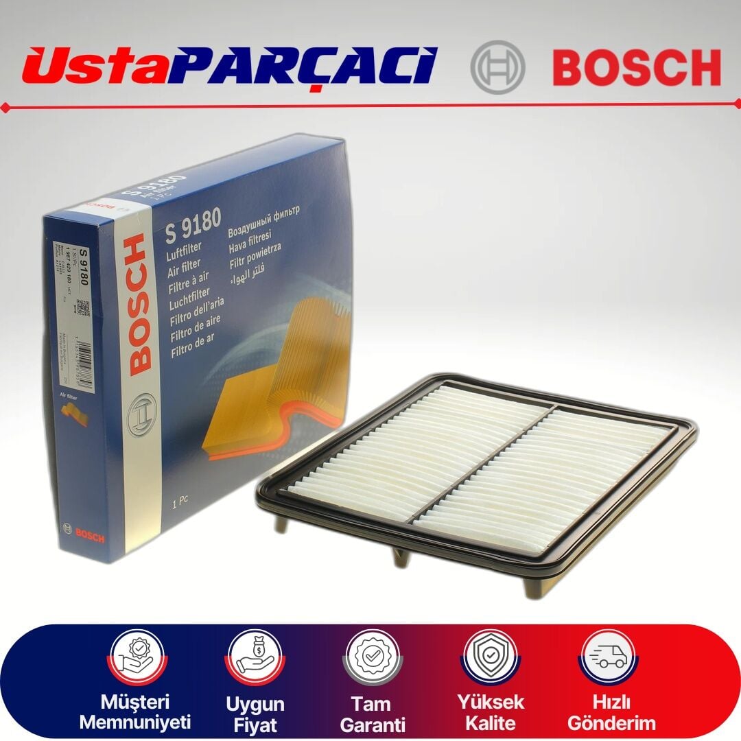 Bosch 1987429180 Hava Filtresi S9180 28113-3E000