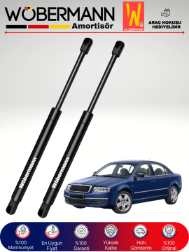 Wöbermann Skoda Superb Bagaj Amortisörü Takım 280mm. Sağ-Sol 2002-2008