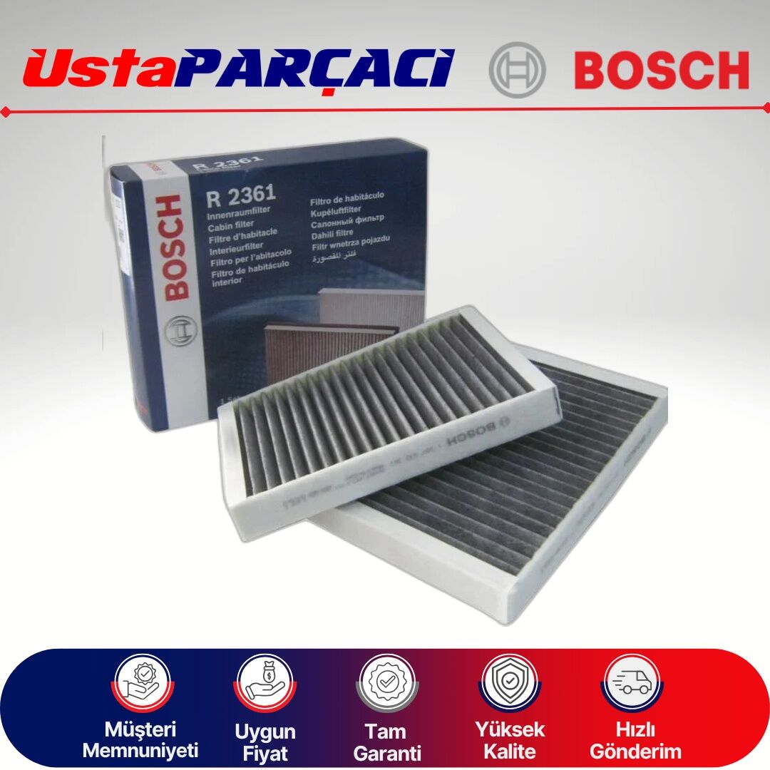 Bosch Karbonlu Polen Filtresi 1987432361