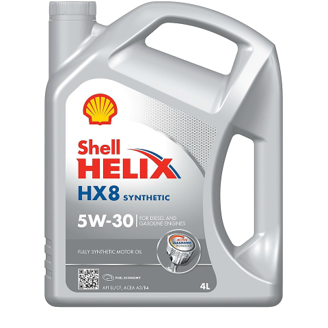 Shell Helix HX8 5W-30 Tam Sentetik Motor Yağı 4 L