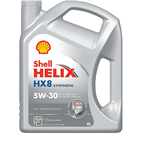 Shell Helix HX8 5W-30 Tam Sentetik Motor Yağı 4 Litre