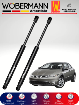 Wöbermann Honda Civic HB Bagaj Amortisörü Takım Sağ-Sol 2008-Sonrası
